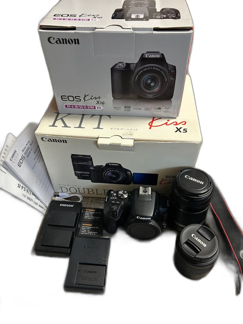 Canon Digital Slr Eos Kiss X10 X5