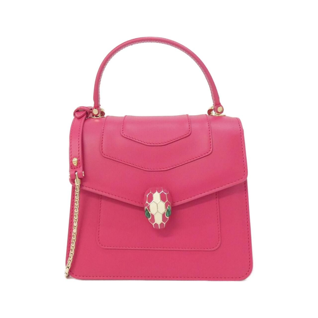 Bvlgari Handbag Serpenti Forever Pink( Gold(