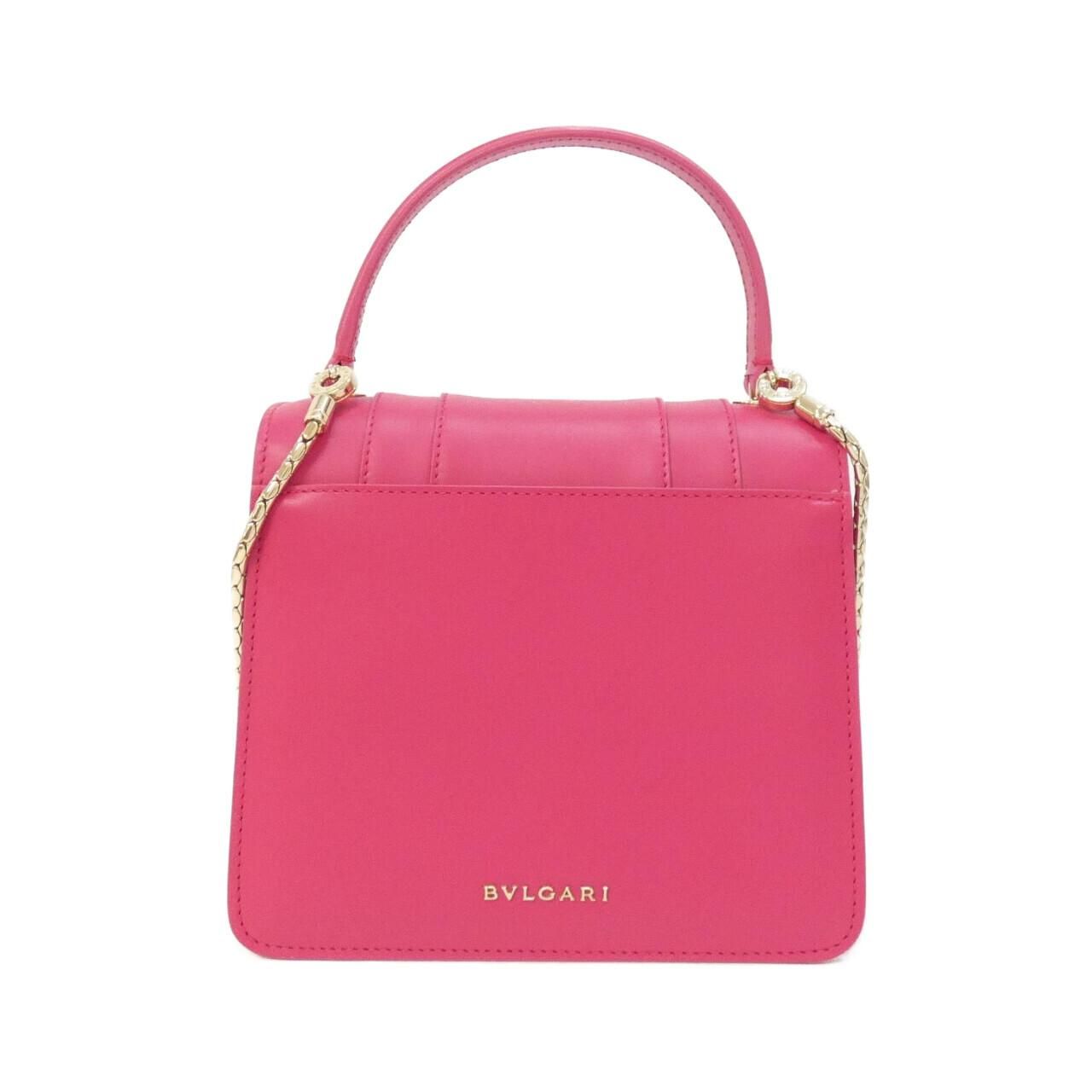 Bvlgari Handbag Serpenti Forever Pink( Gold(