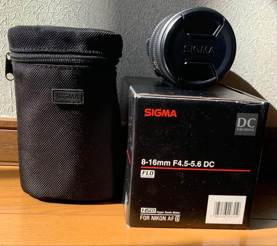 Sigma Lens (Zoom) 8-16Mm F4.5-5.6 Dc