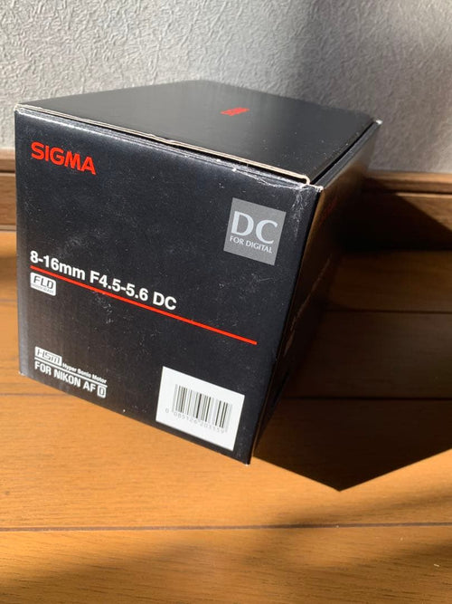 Sigma Lens (Zoom) 8-16Mm F4.5-5.6 Dc