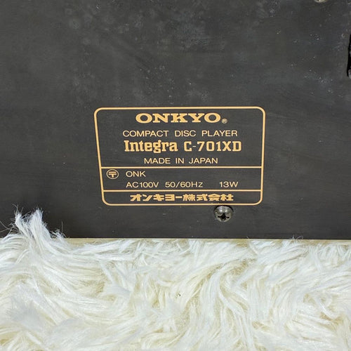 Onkyo Cd Sacd Players Integra C-701Xd