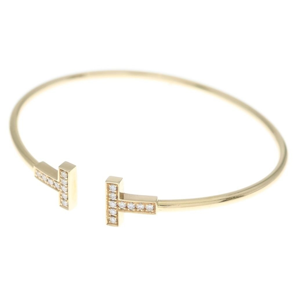 Tiffany Bangle Wristband Co. T Au750Pg