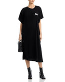 Maison Martin Margiela Long Sleeves, Three Quarter Sleeve Mm6 Round Neck Midi