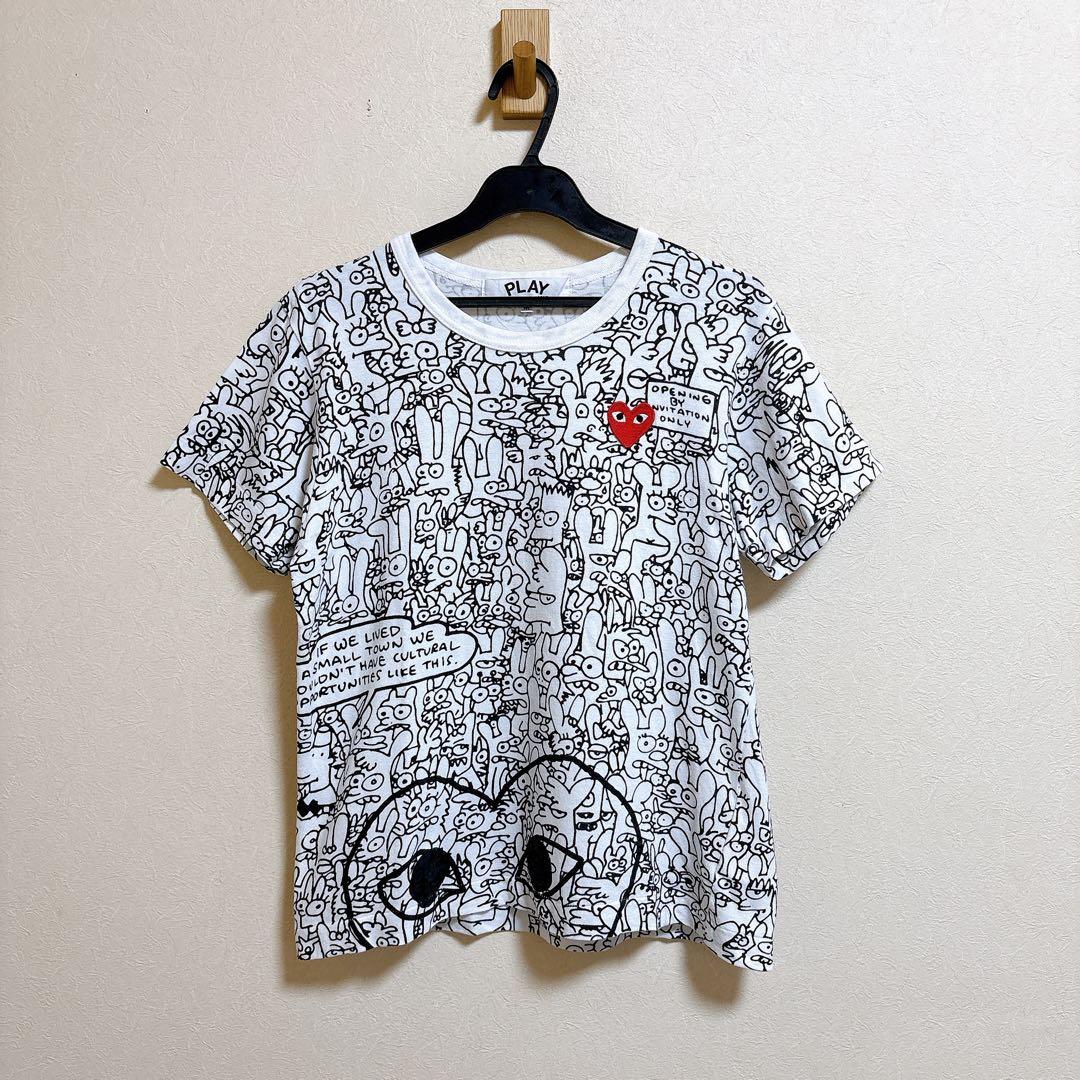 Play Comme Des Garcons Short-Sleeve T M