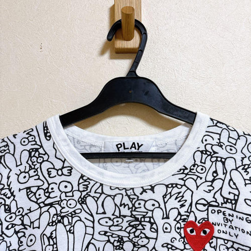 Play Comme Des Garcons Short-Sleeve T M