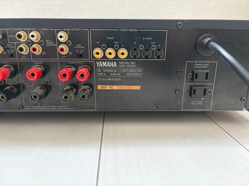 Yamaha Integrated Amplifiers Dsp-2000 Dsp