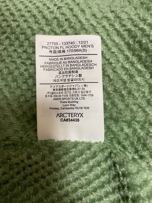 Arc'Teryx Jackets Arc Teryx Proton Fl Hoody S/P