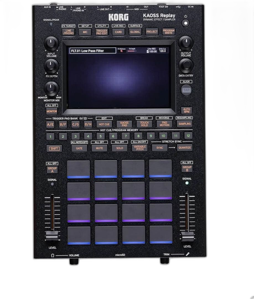 Expansion Pad Sampler Effector Korg Kaoss Replay Dj