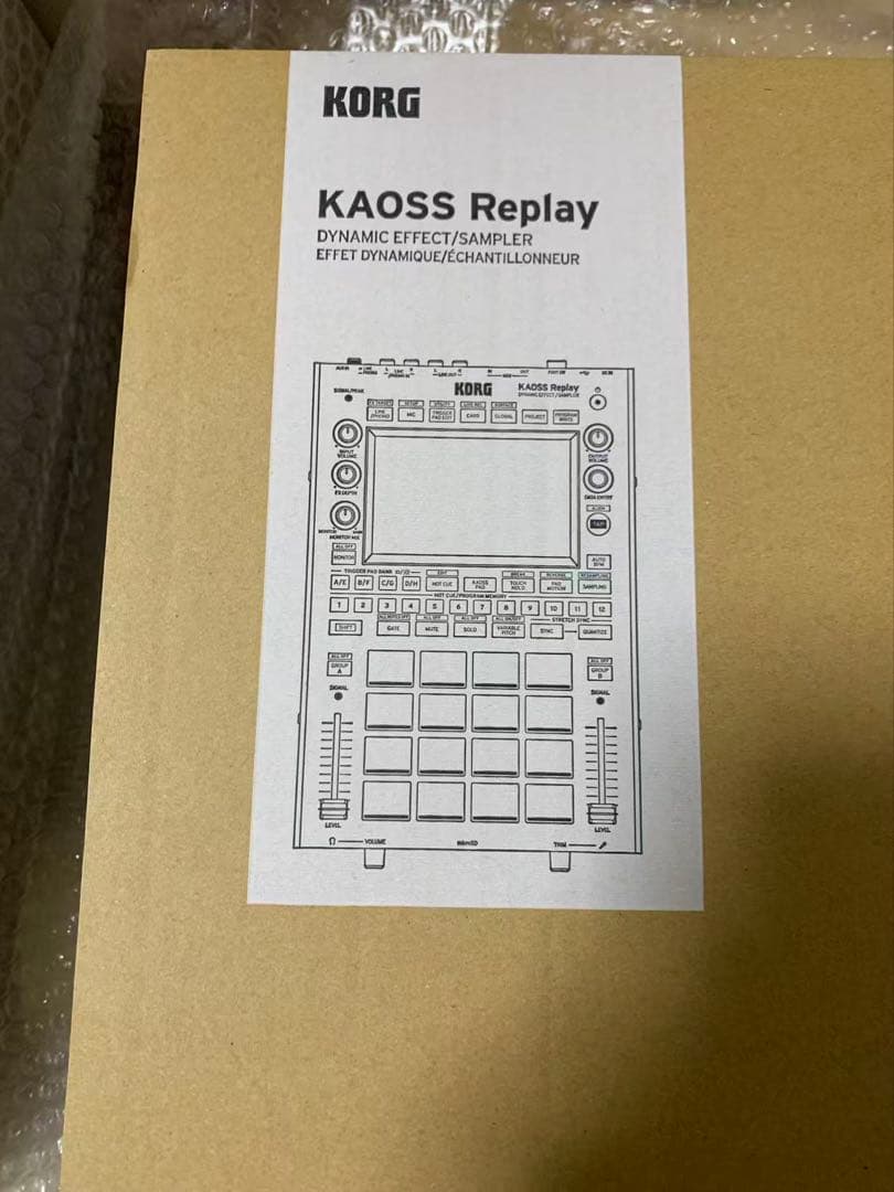 Expansion Pad Sampler Effector Korg Kaoss Replay Dj