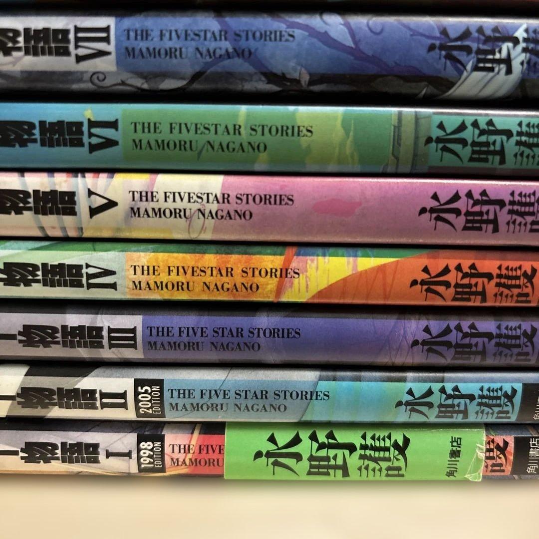 Youth Manga The Five Star Stories 12