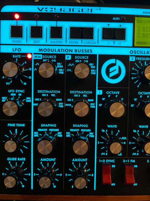 Analog Synthesizer Moog Voyager