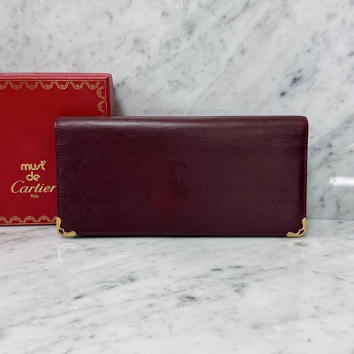 Cartier Long Wallets Must De