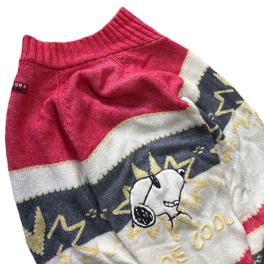Green Clubs Knit Sweater Greenclubs Peanuts 5