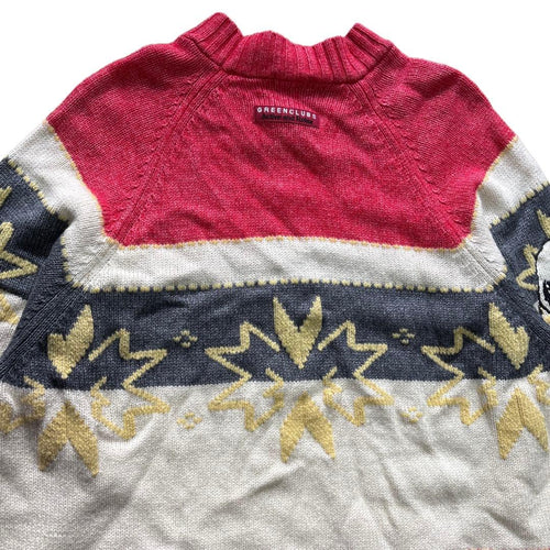 Green Clubs Knit Sweater Greenclubs Peanuts 5