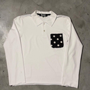 Black Comme Des Garcons Long Sleeve Dot