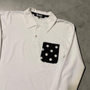 Black Comme Des Garcons Long-Sleeve Dot