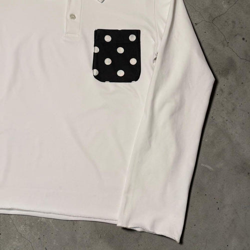 Black Comme Des Garcons Long Sleeve Dot
