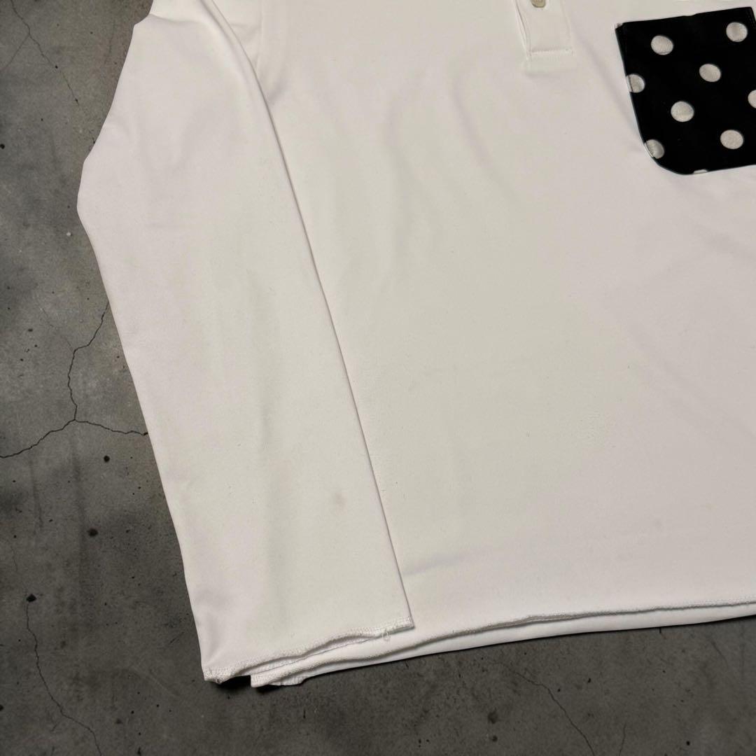 Black Comme Des Garcons Long Sleeve Dot