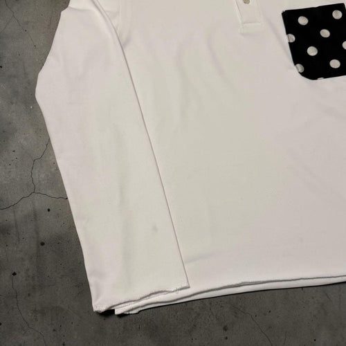 Black Comme Des Garcons Long Sleeve Dot