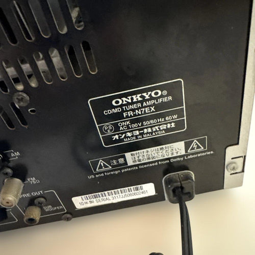 Onkyo Cd, Md Cassette Decks Fr-N7Ex