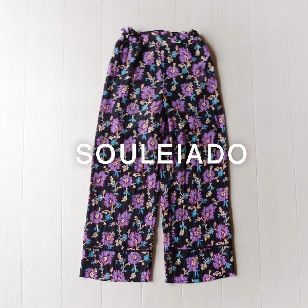 Souleiado Wide-Leg Pants Loose-Fitting 2,3 570