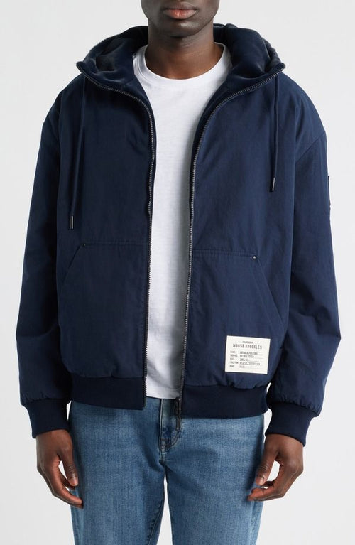 Jumper Blouson Moose Knuckles Roland Reversible Organicotton Jacket Navy 833