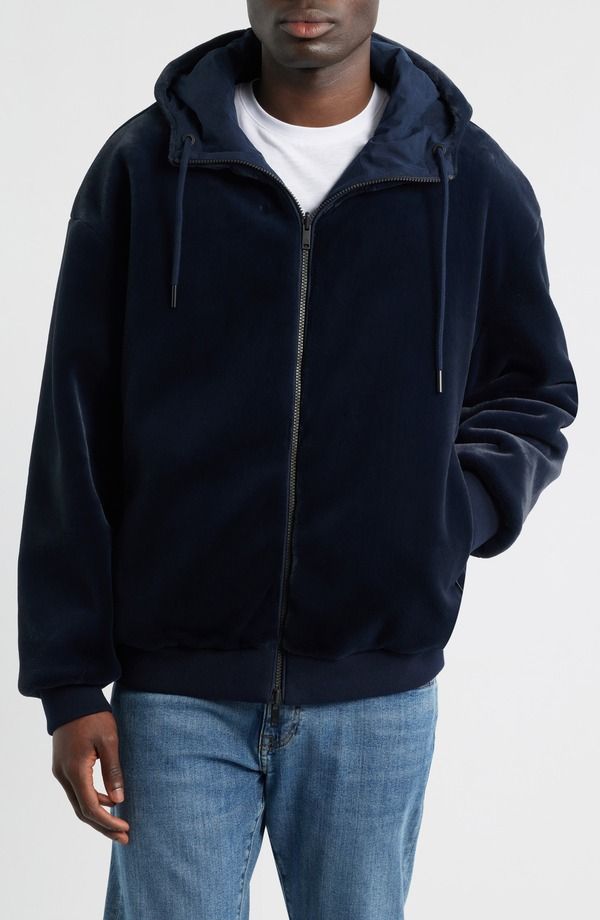 Jumper Blouson Moose Knuckles Roland Reversible Organicotton Jacket Navy 833