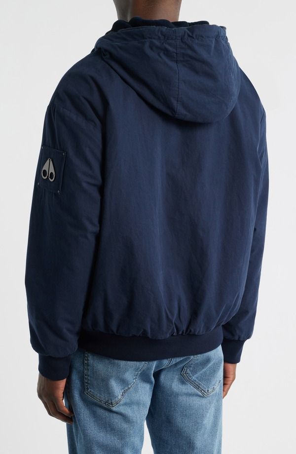 Jumper Blouson Moose Knuckles Roland Reversible Organicotton Jacket Navy 833