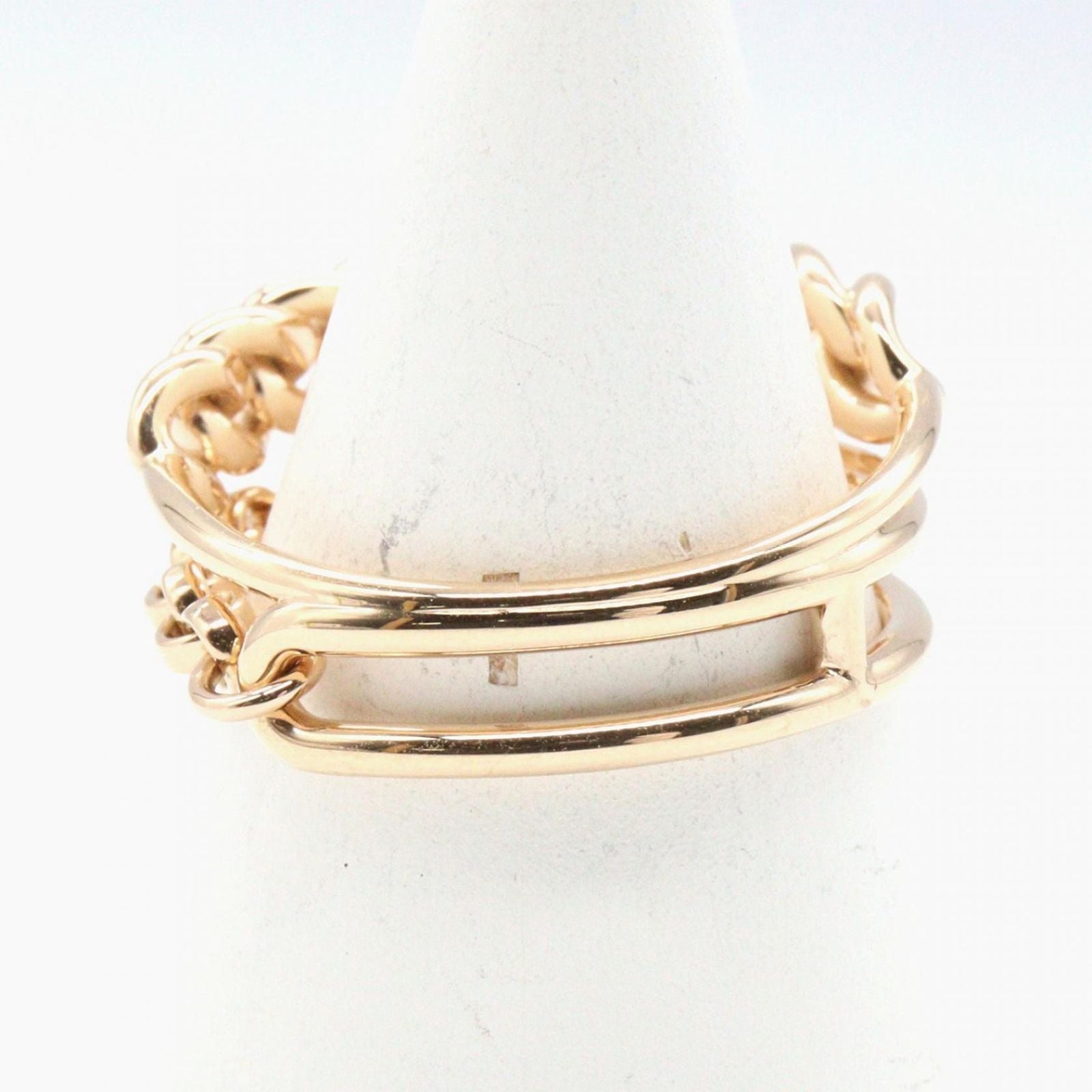 Hermes Ring H H124611B 00050 #56 K18Pg Used A