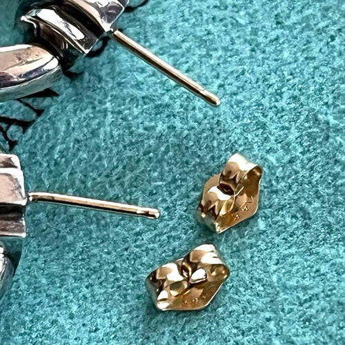 Tiffany Earrings (Pairs) Co. /14K