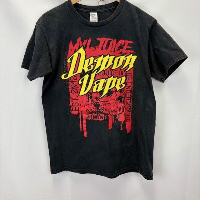 Gildan T -Shirt Demon Vape Fade Premium Cotton 07050414 01