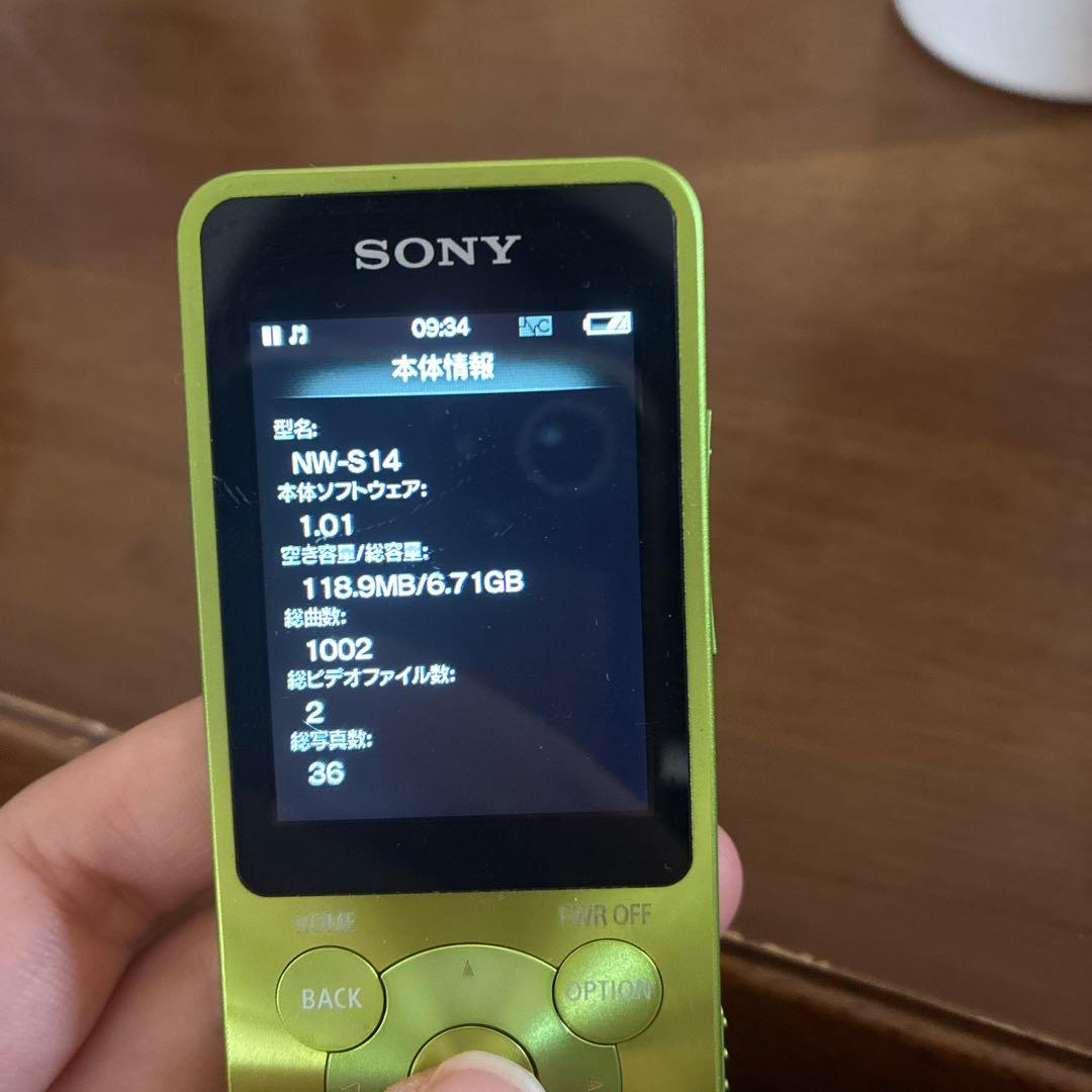 Sony Digital Audio Players Walkman Nw-S14