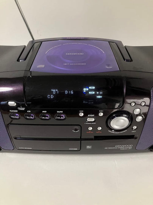 Kenwood Cd Md Cassette Deck Rampage Mdx-F1