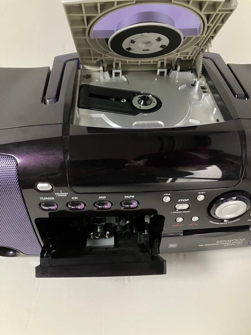 Kenwood Cd Md Cassette Deck Rampage Mdx-F1