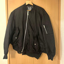 Black Comme Des Garcons Ma-1 Flight Jackets