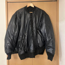 Black Comme Des Garcons Ma-1 Flight Jackets