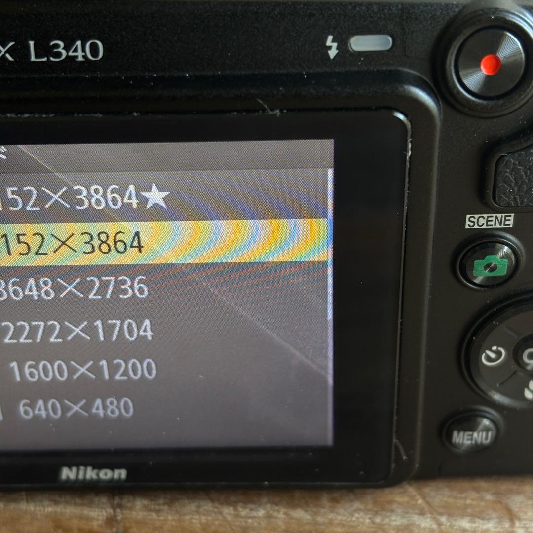 Nikon Compact Digital Camera Coolpix L340 Ccd