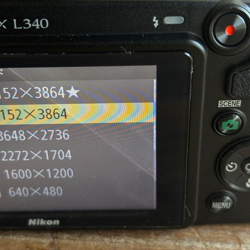 Nikon Compact Digital Cameras Coolpix L340 Ccd