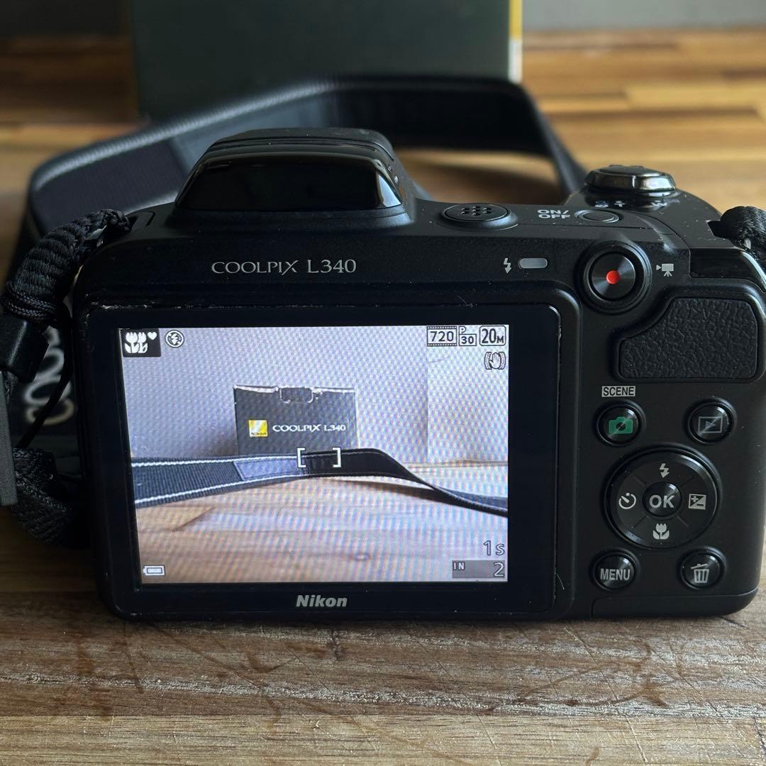 Nikon Compact Digital Camera Coolpix L340 Ccd