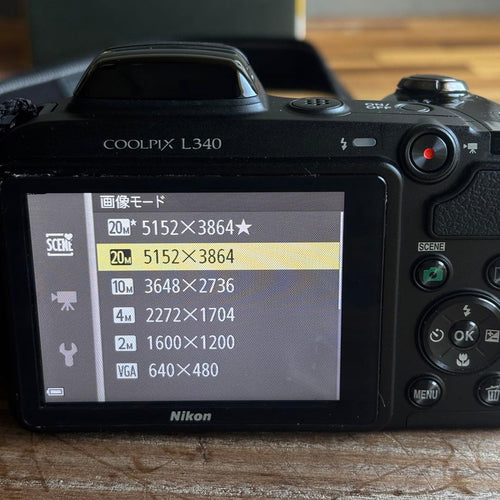 Nikon Compact Digital Cameras Coolpix L340 Ccd