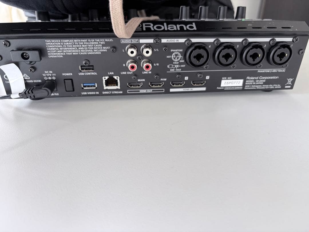 Roland Multi -Track Recorder Sr-20Hd