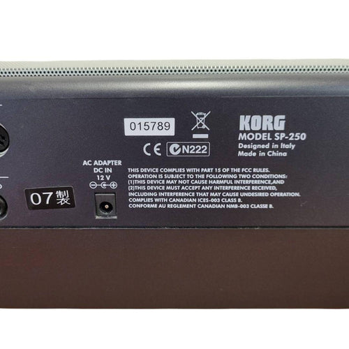 Korg Keyboards Digital Pianos Sp-250