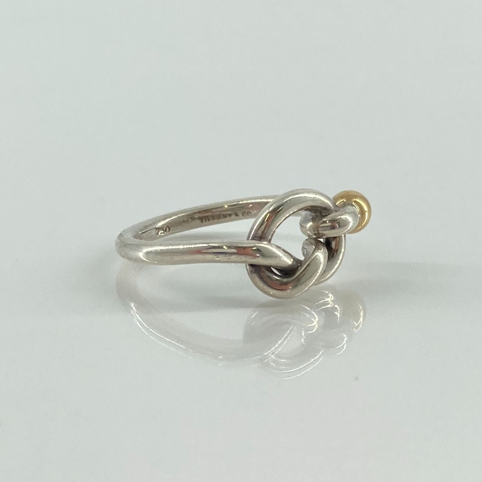Tiffany Ring 5%Off Co( Ag925/750 23.0G