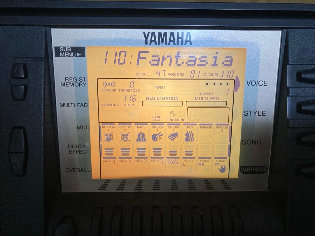 Yamaha Keyboards Digital Pianos Psr-330 0808