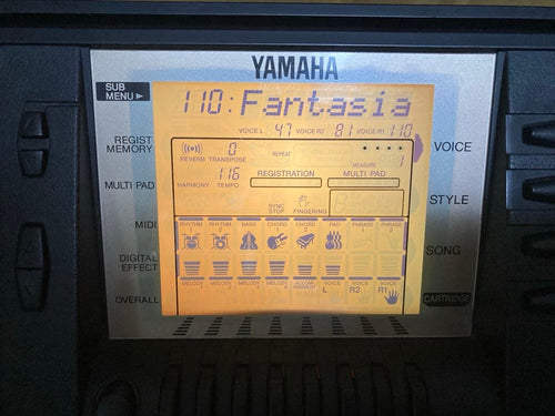 Yamaha Keyboards Digital Pianos Psr-330 0808