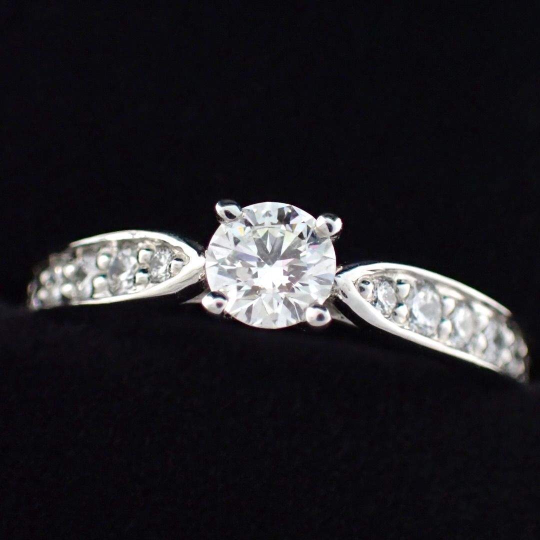 Tiffany Ring Co. 0.20Ct I Vs1 3Ex 4.5 5009