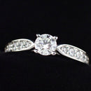 Tiffany Ring Co. 0.20Ct I Vs1 3Ex 4.5 5009