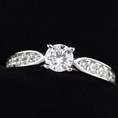 Tiffany Ring Co. 0.20Ct I Vs1 3Ex 4.5 5009