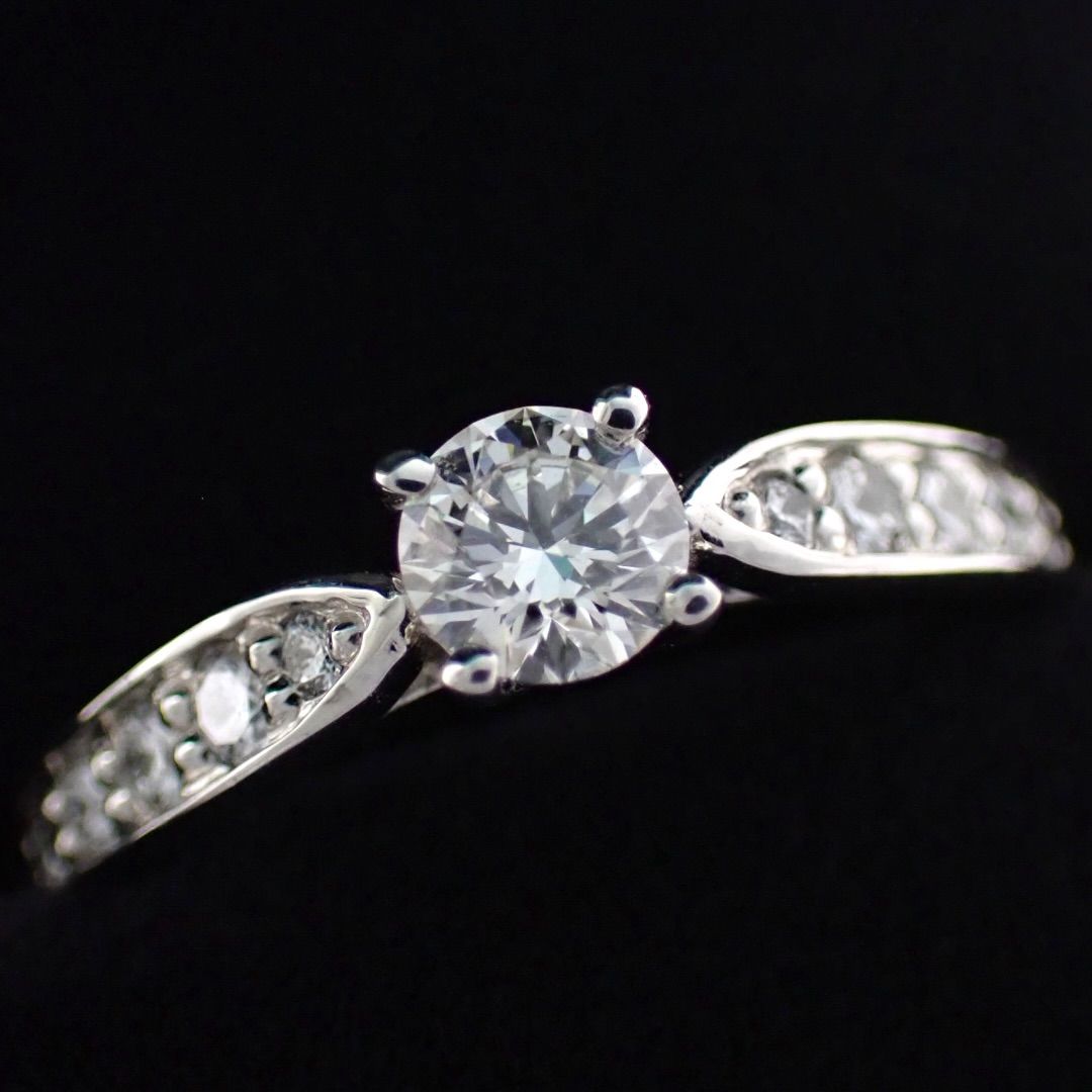 Tiffany Ring Co. 0.20Ct I Vs1 3Ex 4.5 5009